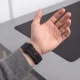 Laikrodžio dirželis Tech-Protect Silicone Line, skirtas Apple Watch 44 / 45 / 46 / 49 mm, juodas