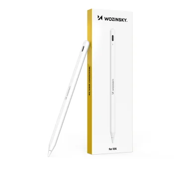 Pieštukas planšetiniam kompiuteriui iPad Wozinsky WRA-08 USB-C, baltas
