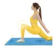 4Fizjo 1186 Yoga and Exercise Mat, 4 mm, Blue