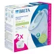 Vandens filtravimo ąsotis Brita Style eco, 2.4 l, su 2 MAXTRA PRO kasetėmis
