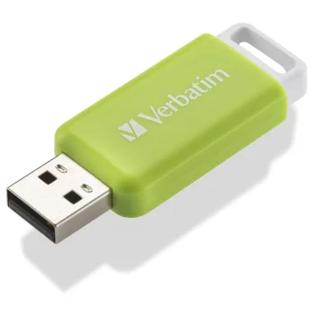 Verbatim DataBar USB atmintinė 32 GB USB 2.0, žalia (49454)