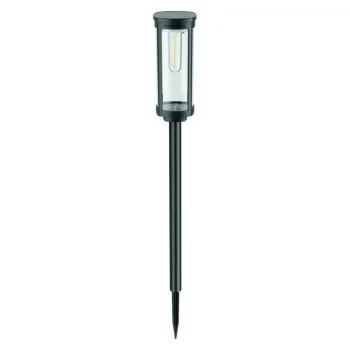 Saulės energija įkraunamas sodo šviestuvas Forever Light SUNARI FLS-97 3000K, juodas