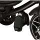 Triratukas-vežimėlis Ikonka TRIKE FIX Elite 2-in-1, juodas
