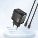 Dudao A28 45W GaN USB-C įkroviklis, juodas