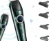 Wireless Hair Clipper MS-5033 with USB-C & LCD Display, Green-Black