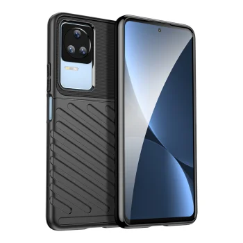 Dėklas Xiaomi Poco F4 5G Thunder Case, juodas