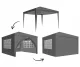 Walls for Garden Tent Pavilion, Gray