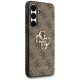 Guess Samsung Galaxy S25 FE dėklas Big 4G Classic Logo, rudas