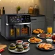 Karšto oro gruzdintuvė Berdsen BD-657, 10.2L, 1700W, juoda