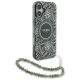 Apsauginis dėklas Guess IML Flowers Allover Electro, skirtas iPhone 16, žalias