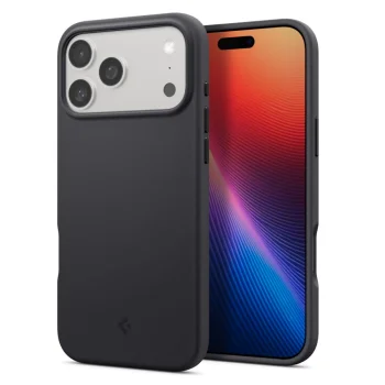 Spigen Silicone Fit MagSafe Phone Case Cover iPhone 17 Pro Max - Black