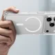 AmazingThing Omni dėklas iPhone 17 Pro su MagSafe, skaidrus
