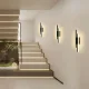 Double LED Wall Lamp ZD142, Warm White, Black