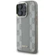 DKNY Checkered Pattern MagSafe dėklas telefonui iPhone 16 Pro, smėlinis