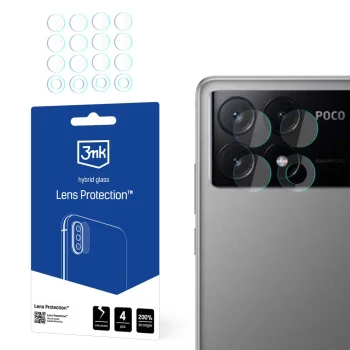 3mk Lens Protection hibridinis kameros stiklas Xiaomi Poco X6 Pro 5G