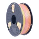 Sunlu PLA+ Silk 3D spausdintuvo plastikas 1.75 mm 1 kg, Rainbow 05