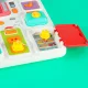 Montessori jutiminis veiklos lentos lagaminėlis Virtuvė su garsu ir šviesa