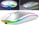 Belaidė optinė pelė Slim 2.4 GHz / Bluetooth, balta