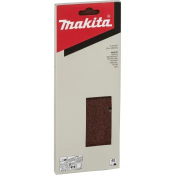 Švitrinis popierius Makita P-31837 93x230 mm, perforuotas, 10 vnt.