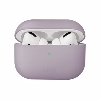 Uniq Lino Silicone Case for AirPods Pro, Lavender