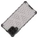 Dėklas Samsung Galaxy M53 5G Honeycomb su lanksčiu rėmeliu, juodas