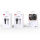 Bluetooth FM Transmitter XO BCC17 with 30W PD USB-C Car Charger and Cable, Black