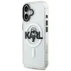 Karl Lagerfeld IML Karl Sketch Logo MagSafe dėklas telefonui iPhone 17, skaidrus