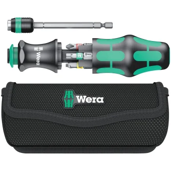 Sukimo antgalių ir laikiklio rinkinys Wera Kraftform Kompakt 20 Tool Finder 1 su dėklu