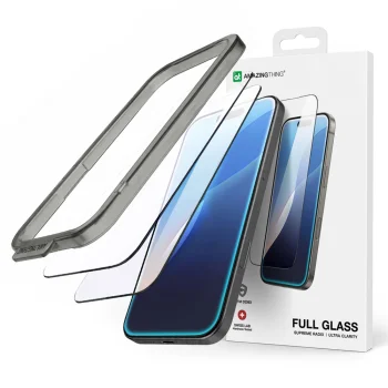 AmazingThing Radix Full apsauginis stiklas iPhone 17 Pro (2 vnt. pakuotė)
