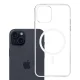 Apsauginis dėklas 3Mk Protection MagCase skirtas Apple iPhone 15, skaidrus