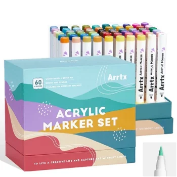 Akriliniai markeriai ARRTX 60C, 60 spalvų