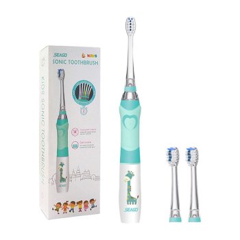 Seago SG-977 Kids Sonic Electric Toothbrush (green)