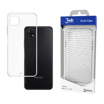 Samsung Galaxy A22 5G dėklas 3MK All-Safe Armor, skaidrus