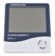 Weather station clock thermometer