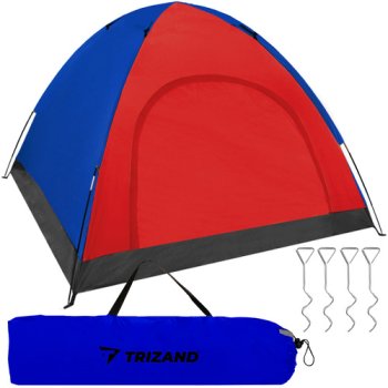 Trizand 4 vietų turistinė palapinė, 190x190x123 cm