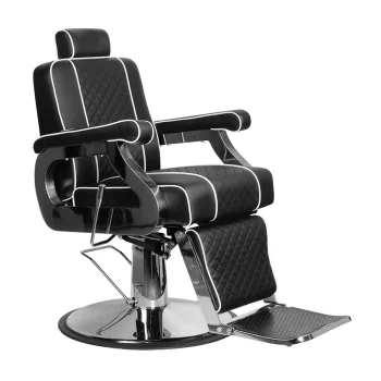 Gabbiano Paulo Barber Chair, Black