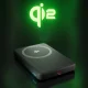 Belaidė išorinė baterija SBS Mag Power Qi2 5000 mAh, suderinama su MagSafe, juoda