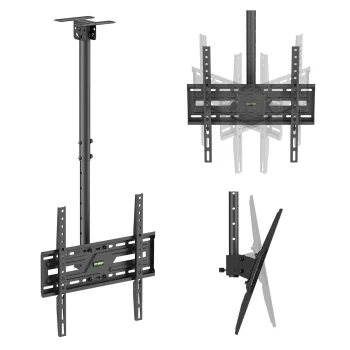 Maclean MC-175 lubinis televizoriaus laikiklis, 37-75", 50 kg, juodas