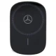 Mercedes Silver Stars MagSafe belaidis įkroviklis ir automobilinis laikiklis, juodas