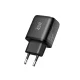 Tech-Protect NCA45W-GAN 2 prievadų (USB-C/USB-A) 45W sieninis įkroviklis, juodas