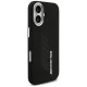 Mercedes AMG Silicone Oversize Rhombs MagSafe dėklas iPhone 17 telefonui, juodas