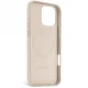 Decoded Leather Backcover dėklas su MagSafe iPhone 16 Pro Max, smėlio spalvos