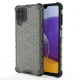 Apsauginis dėklas Samsung Galaxy A22 4G Honeycomb Case su TPU rėmeliu, juodas