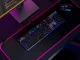 RGB LED žaidimų pelės kilimėlis XL, 80x30 cm, juodas