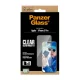 Apsauginis stiklas PanzerGlass Ultra-Wide Fit, skirtas iPhone 17 Pro su EasyAligner