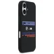 BMW M Silicon Horizontal Line MagSafe dėklas iPhone 17, juodas