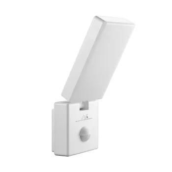 LED šviestuvas su PIR judesio jutikliu Maclean MCE516 W 10W 800lm IP65 4000K, baltas