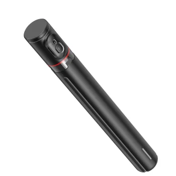 Asmenukių lazda ir trikojis Acefast E31 su „Bluetooth“ pulteliu 1.77 m, juoda