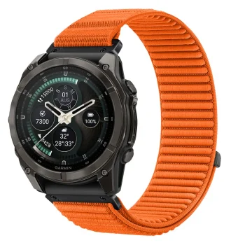 Tech-Protect NylonLoop strap for Garmin Fenix (51 mm), orange