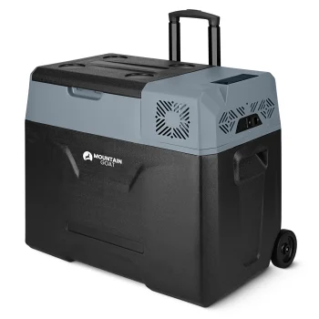 Kompresorinis automobilinis šaldytuvas 4Fizjo Mountain Goat Xtreme 47.3L, juodas/pilkas